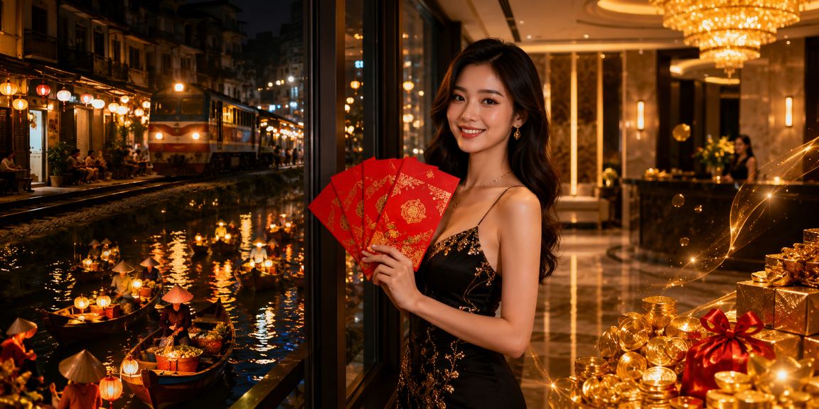 Người chơi tại Hà Nội nhận phong bì đỏ thưởng khi đăng ký tài khoản mới